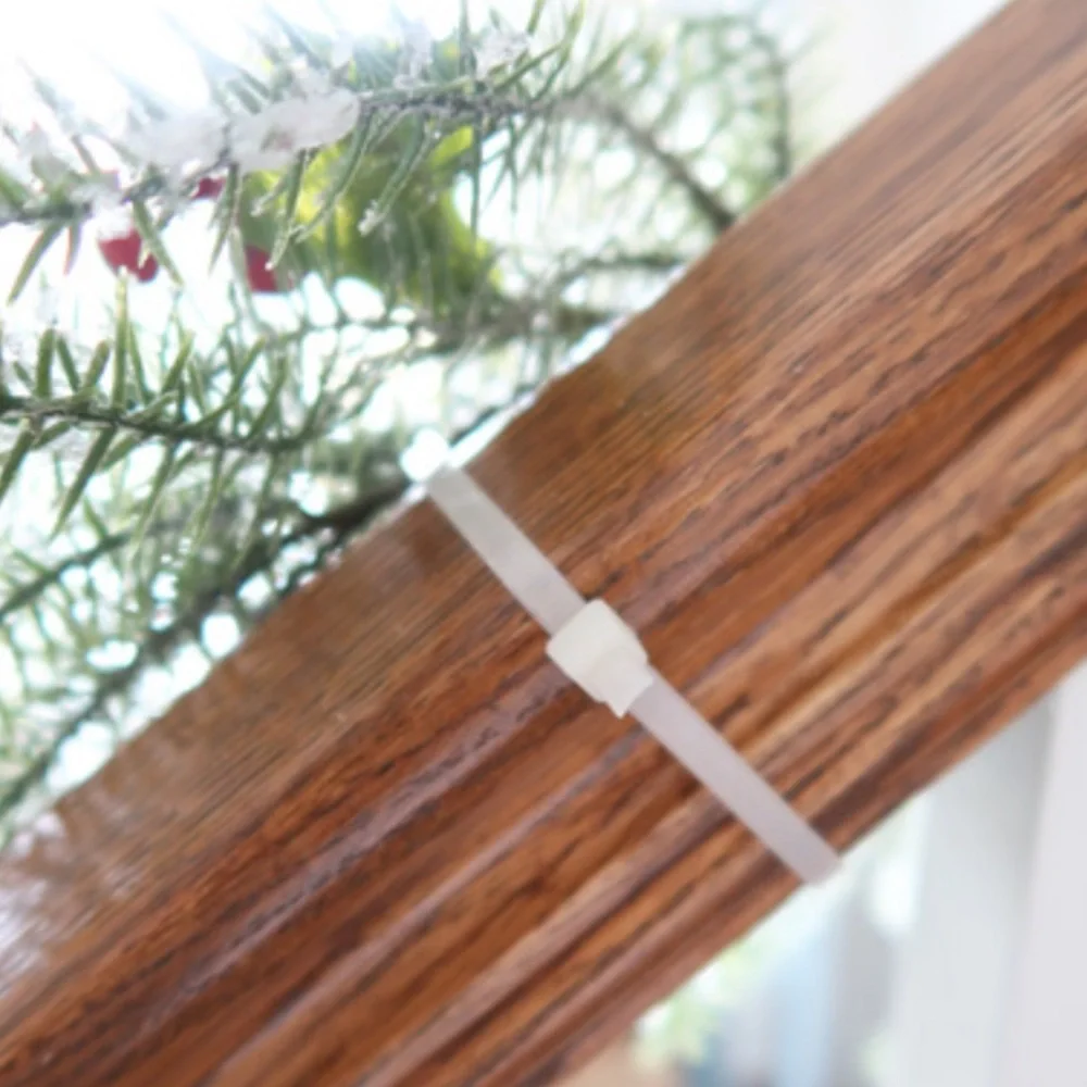 Plastic Christmas Garland Tie Alls New